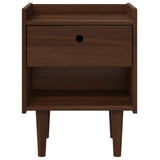 Bedside Table BILBAO Dark Caramel 45 x 35 x 59 cm 42041340