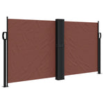 Retractable Side Awning Brown 120x1200 cm 4004794