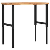 Workbench 100x60x cm Solid Wood Acacia Rectangular 3309693
