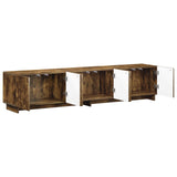 TV Stand 180 x 34.5 x 40 cm Smoked Oak Engineered Wood 8011590