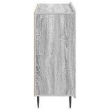Sideboard Grey Sonoma 89 x 34.5 x 82 cm Engineered Wood 894421