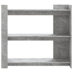 ZNTS Console Table Concrete Grey 100x35x90 cm Engineered Wood 848475