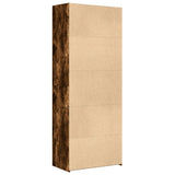 Highboard Smoked Oak 70x42,5x185 cm Engineered Wood 3281375