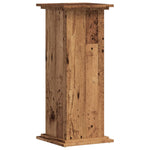 ZNTS Plant Stand Old Wood 33x33x80 cm Engineered Wood 852976