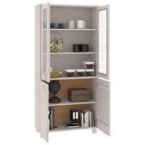 Highboard "HAMAR" Solid Wood Pine White 3100927