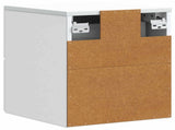 Wall-Mounted Bedside Cabinet White 33 x 34.5 x 40 cm 898465