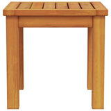Side Table Oil Natural 35 x 35 x 34 cm Solid Acacia Wood 4108110
