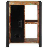 Sideboard Multicolour 55x35x70 cm Solid Wood Reclaimed 4013578