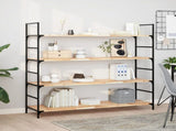 Floating Shelves 2 pcs 140x40x2 cm Untreated Solid Wood Acacia 3279408