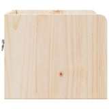 Bedside Table 2 pcs Brown 38 x 36 x 29.5 cm Solid pine wood 873512
