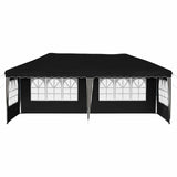 Pop-up Party Tent 575 x 289 x 245 cm Black 42019799