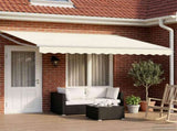 Solar Electric Awning 4 x 3 m Cream 100% Polyester 3419969