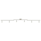 Ceiling Spotlight Nickel 176.5 x 9.5 x 14 cm Steel 4108211