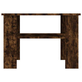 Coffee Table Smoked Oak 60x60x42 cm Engineered Wood 815264