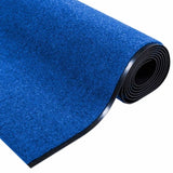 Doormat Other Blue and Black 120 x 350 cm Polyamide and PVC 4100739