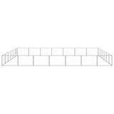 Dog Kennel Silver 42 m Steel 3082175