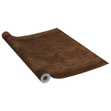 Furniture Film Set of 2 Dark oak PVC 500x90 cm 3059648