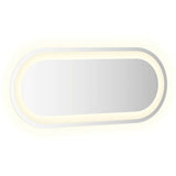 LED Bathroom Mirror 70x30 cm Oval 353284