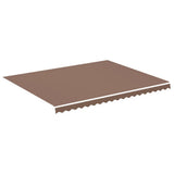 Replacement Fabric for Awning Brown 4.5x3.5 m 311980