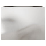 Planter Silver 62x47x46 cm Stainless Steel 841605