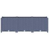 Raised Bed 120x40x38 cm Polypropylene 310403