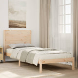 Extra Long Bed Frame without Mattress 90x210 cm Solid Wood 3309295