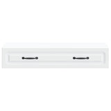 Wall-Mounted Side Table Wall-mounted White 87.5 x 34.5 x 17 cm 899345