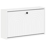 Wall-Mounted Shoe Cabinet ALKMAAR 71 x 17 x 43 cm White 896185