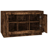 Sideboard Smoked Oak 102x35x60 cm Engineered Wood 831882