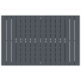 Garden Dining Set 9 pcs Anthracite Powder-coated Steel 3378827