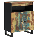 Sideboard with 2 Doors 60x33x75 cm Solid Wood Reclaimed 352915