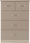 ZNTS Nevada 3+2 Drawer Chest 100-102-090