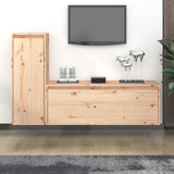 TV Cabinets 2 pcs Solid Wood Pine 3100114