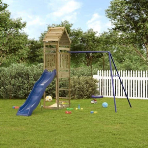 Outdoor Playset Impregnated Wood Pine 3156909