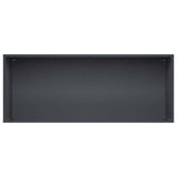 Garden Planter Anthracite 100 x 40 x 40 cm Cold-rolled Steel 8005250