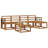 Outdoor Sofa Set 6 pcs Natural 3366297