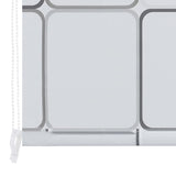 ZNTS Shower Roller Blind 120x240 cm Square 142849