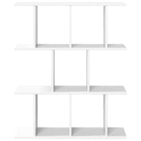 Wall Shelf White 102 x 20 x 96 cm Engineered Wood 8012212