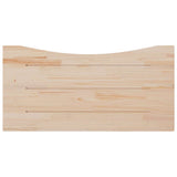 Desk Top 100x60x2.5 cm Solid Wood Pine 824440