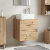 Wall-Mounted Sink Vanity Artisan Oak 53 x 34.5 x 63 cm 890293