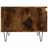Coffee Tables 2 pcs Smoked Oak 50x46x35 cm Engineered Wood 830871