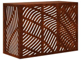 Air Conditioner Cover Rusty 110 x 50 x 105 cm Weathering Steel 8014121