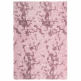 Shaggy Rug High Pile NAVARRA Dusty Pink 200x290 cm Polyester 4102849