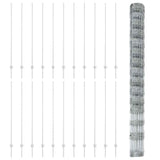 Wild Fence with Posts 50 x 1.6 m 3337163