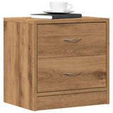 Bedside Cabinet Artisian Oak 40x30x40 cm Engineered Wood 855926