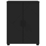Bathroom Cabinet Black 60 x 35 x 80 cm Engineered wood & Metal 883305