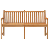 Garden Bench Teak Solid Teak Wood 150 cm Sturdy Garden Bench 316623