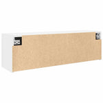 ZNTS Bathroom Wall Cabinet White 100x25x30 cm Engineered Wood 860094