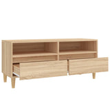TV Cabinet Sonoma Oak 100x34.5x44.5 cm Engineered Wood 831896