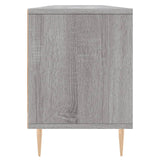 TV Cabinet Grey Sonoma 150x30x44.5 cm Engineered Wood 831274